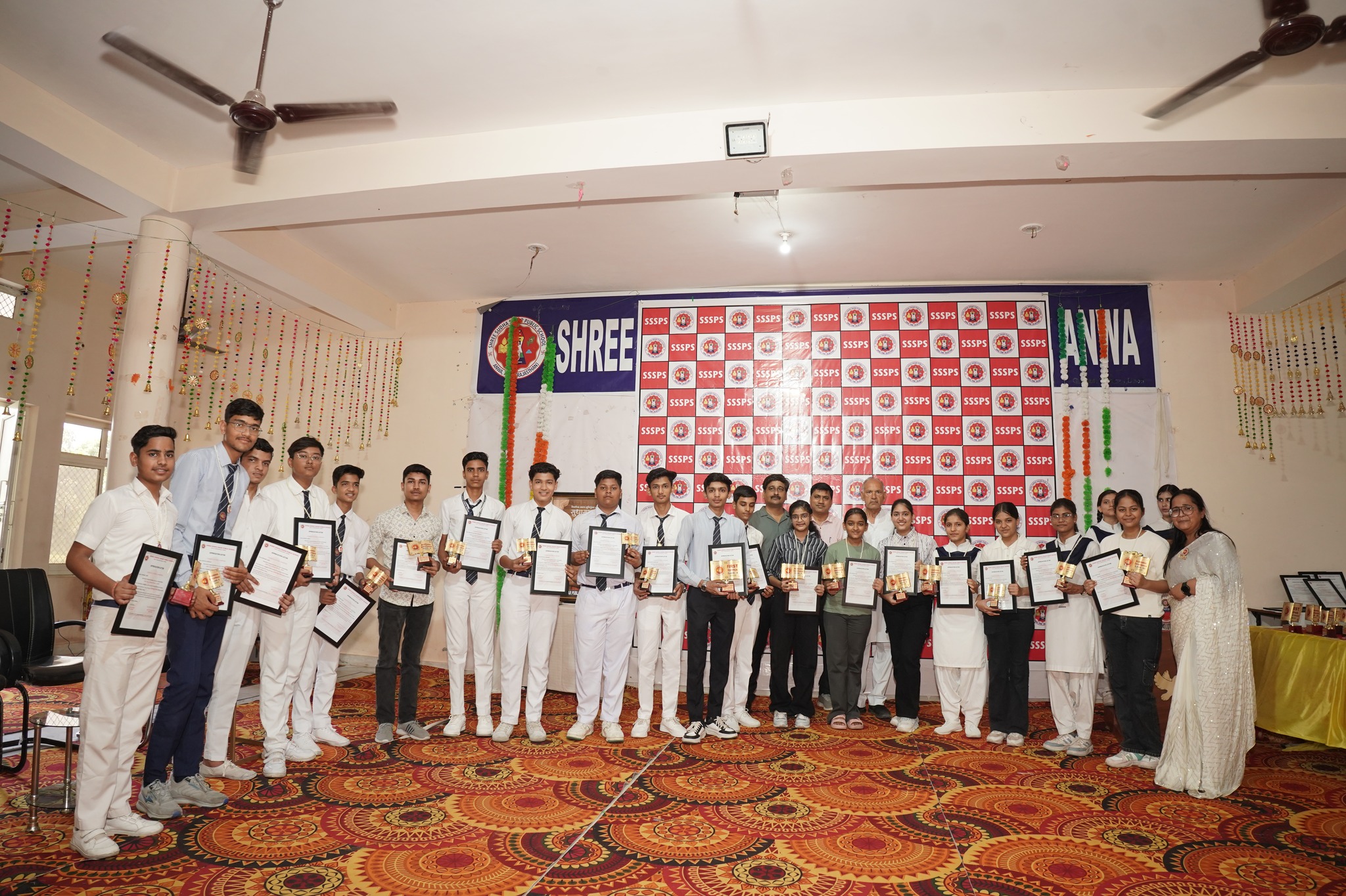 AWARD CERAMONY FOR TOPPERS IN CBSE BOARD RESULT 2024-25